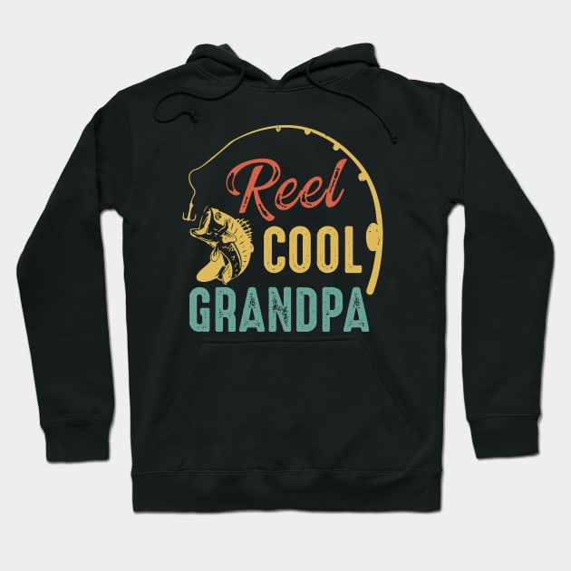 Reel Cool Grandpa Hoodie by badrianovic